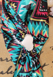 White Water Scarf Slide/ Ring