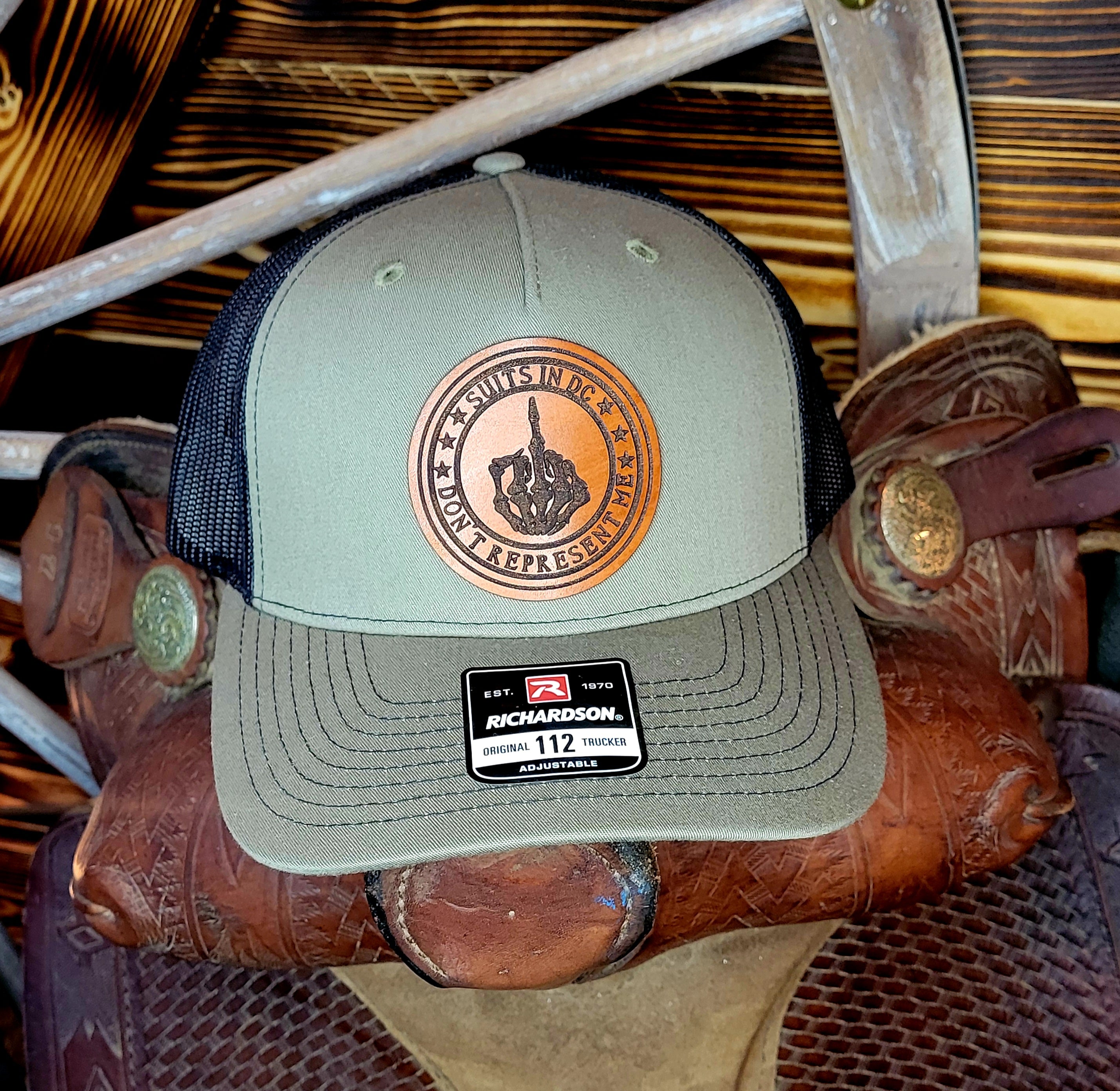 Suits in DC Patch Hat