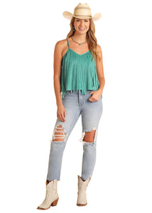Anna Micro Suede Tank