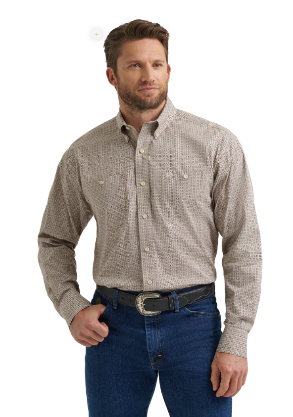 Nick Wrangler Long Sleeve Button