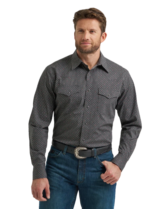 Kirby Long Sleeve Pearl Snap