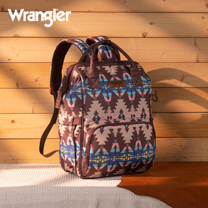 Wrangler Coffee Aztec Callie Backpack