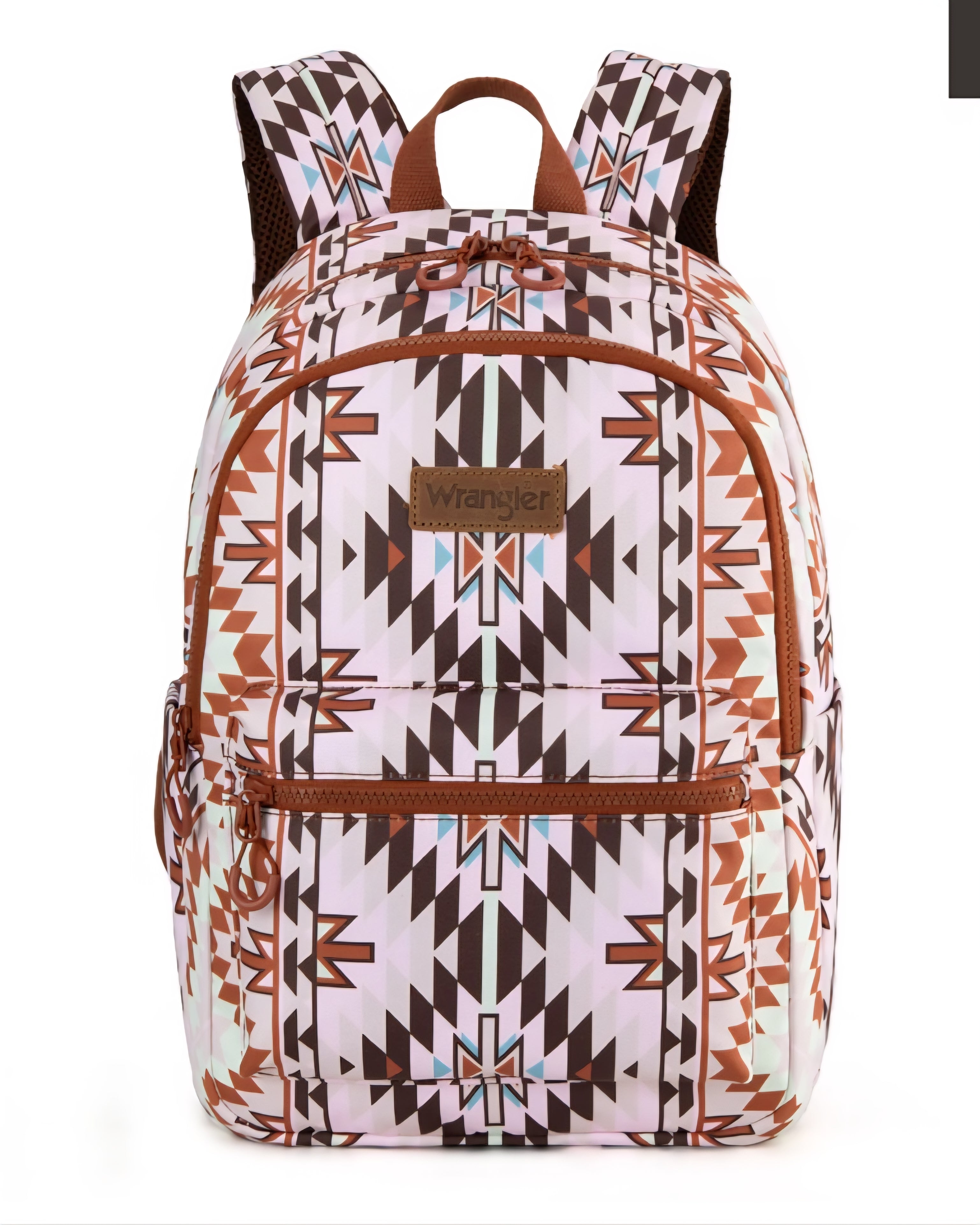 Wrangler Light Brown Aztec Print Backpack