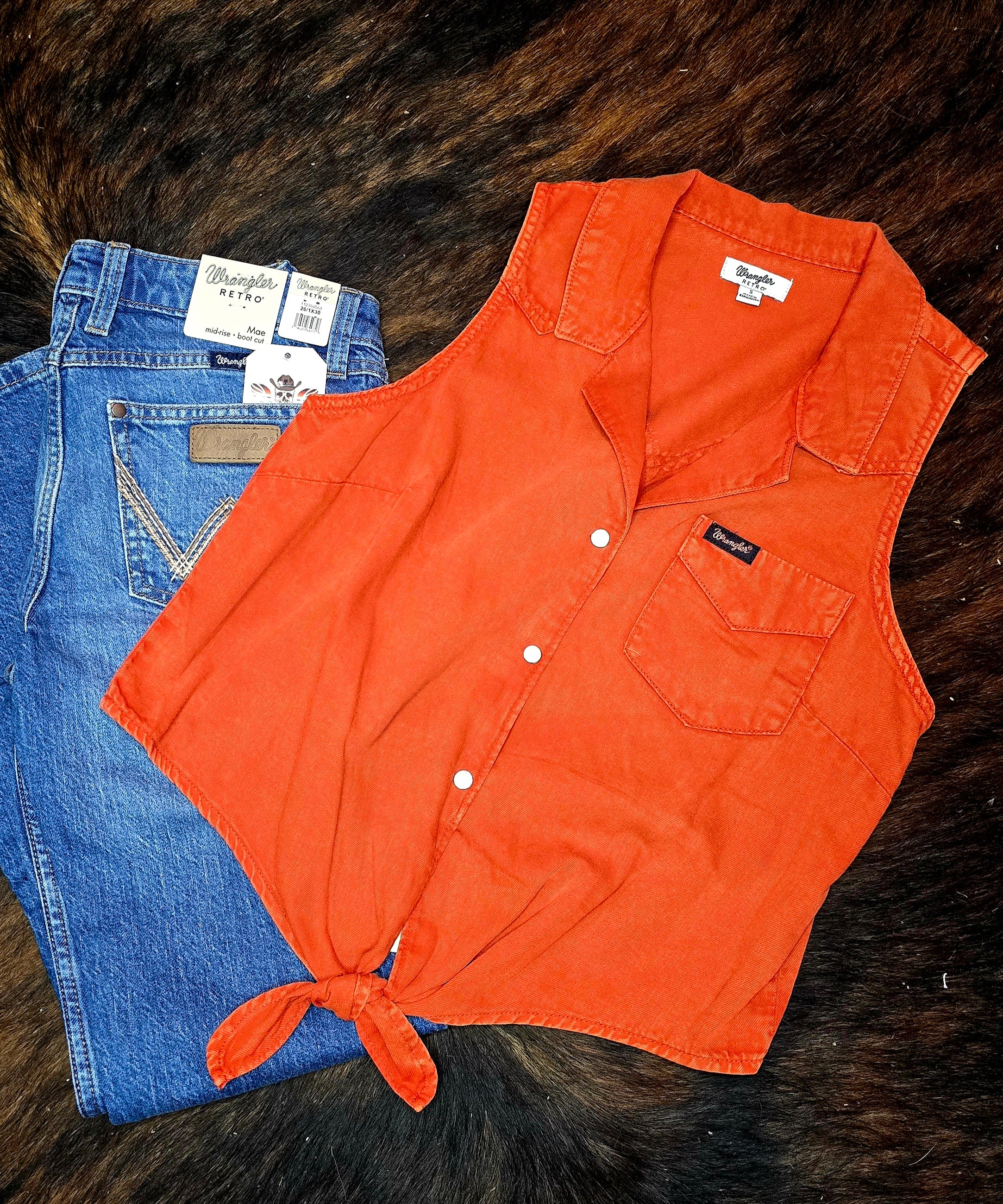 Punchy Wrangler Crop