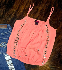 Abby Coral Studded Cami
