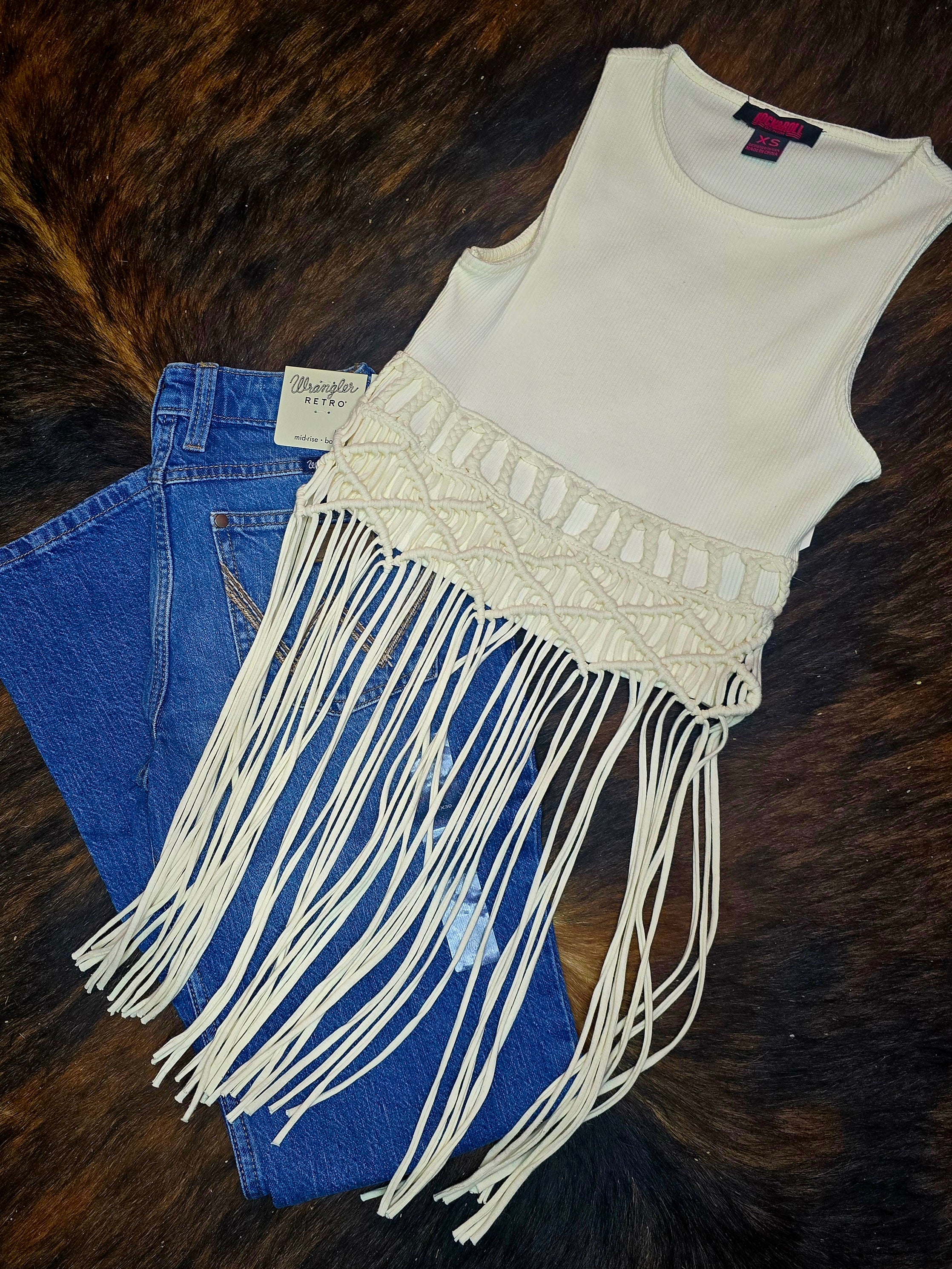 Madison Macramé Top