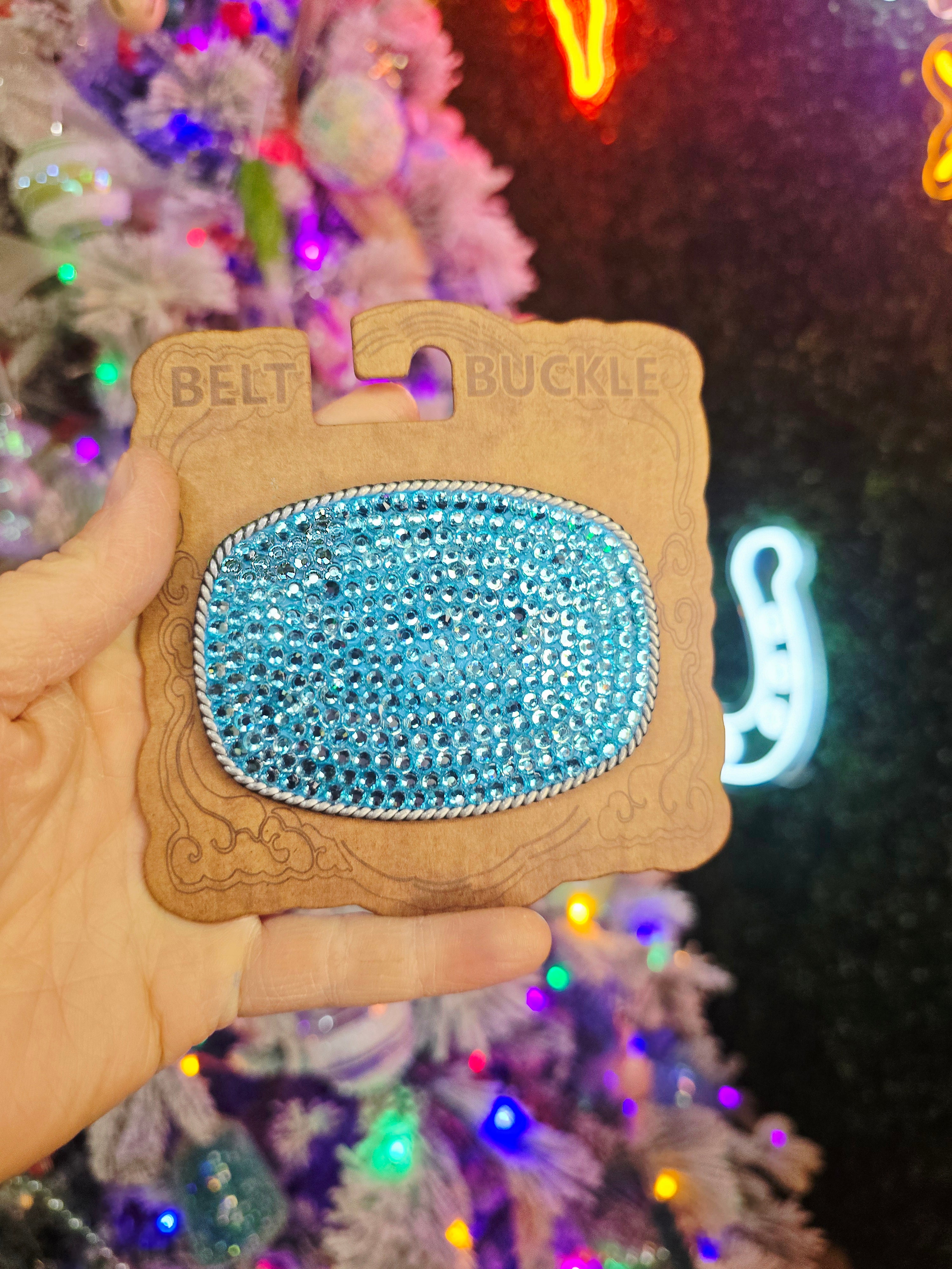 Turquoise  Belt Buckle
