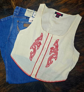 Bailey Bootstitch Embroidered Top