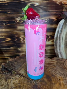 Pink Slush Alani Ice Topper Tumbler