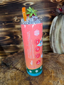Strawberry Sunrise Alani Ice Topper Tumbler