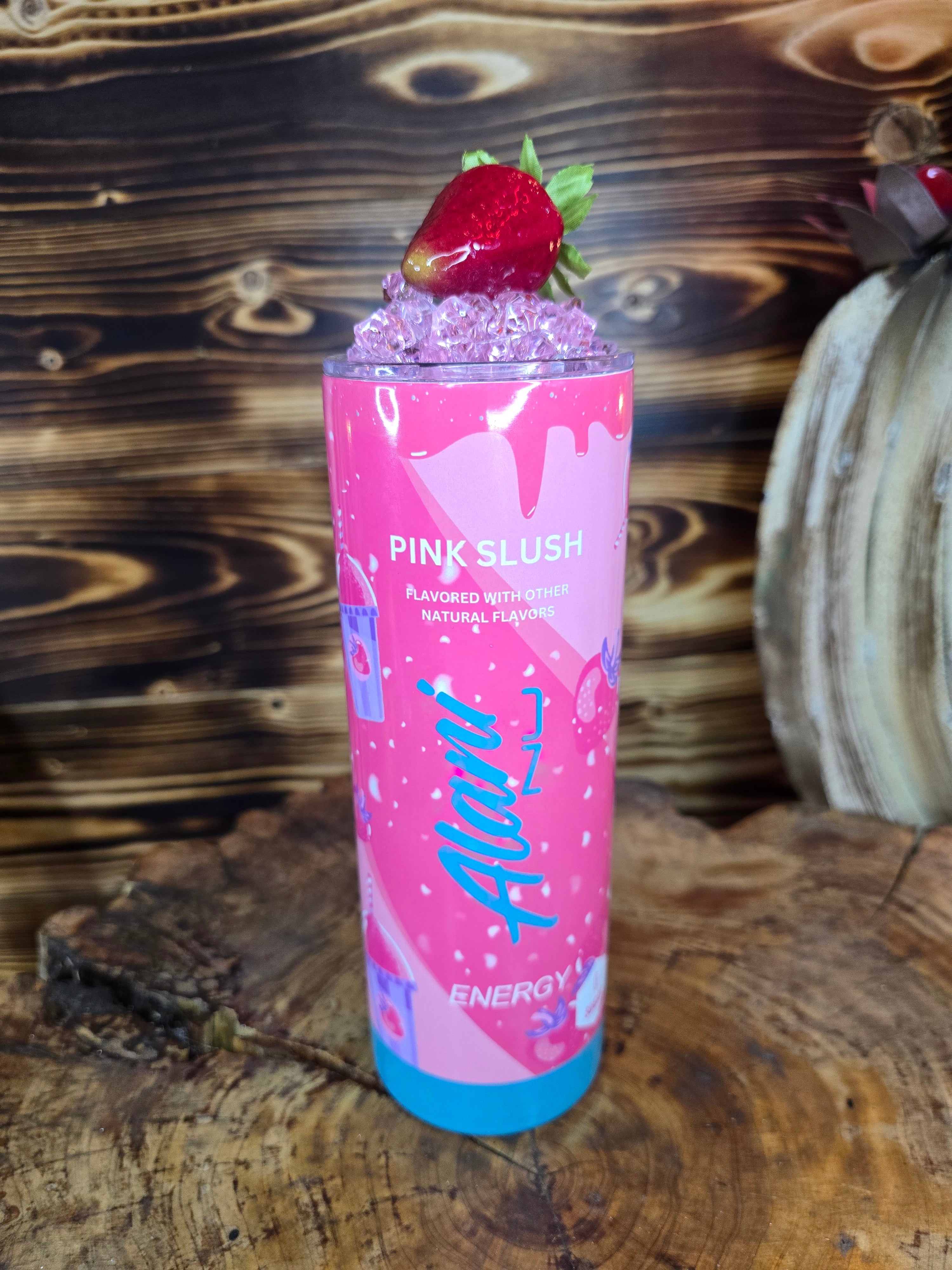 Pink Slush Alani Ice Topper Tumbler